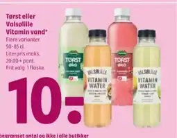 Coop 365 Tørst eller Valsølille Vitamin vand tilbud