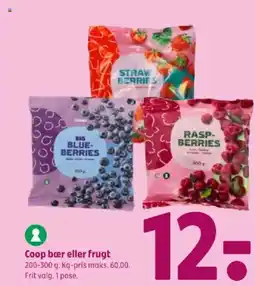 Coop 365 Coop bær eller frugt tilbud