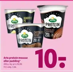 Coop 365 Arla protein mousse eller pudding* tilbud