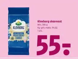 Coop 365 Klovborg skæreost tilbud