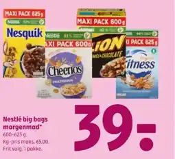 Coop 365 Nestlé big bags morgenmad* tilbud