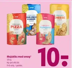 Coop 365 Majskiks med smag* tilbud