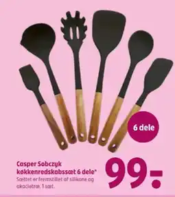 Coop 365 Casper Sobczyk køkkenredskabssæt 6 dele* tilbud