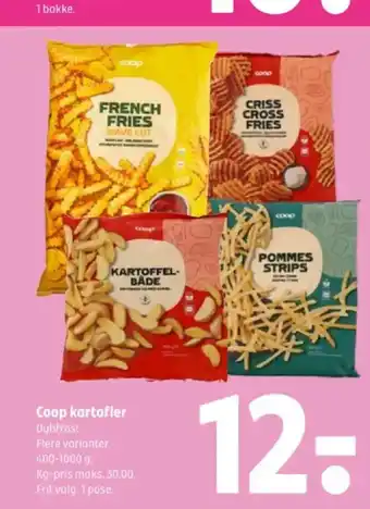 Coop 365 Coop kartofler tilbud