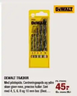 Stark DEWALT TRÆBOR tilbud