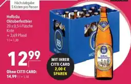 Citti Hofbräu Oktoberfestbier tilbud
