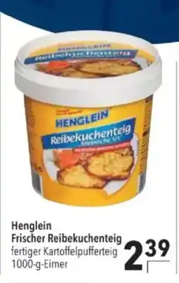 Citti Henglein Frischer Reibekuchenteig tilbud