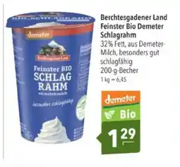 Citti Berchtesgadener Land Feinster Bio Demeter Schlagrahm tilbud