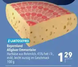 Citti Bayernland Allgäuer Emmentaler tilbud