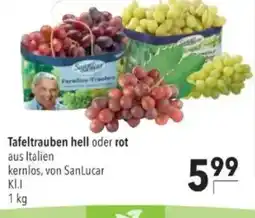 Citti Tafeltrauben hell oder rot tilbud