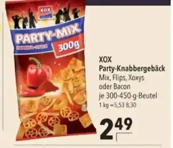 Citti XOX Party-Knabbergebäck tilbud