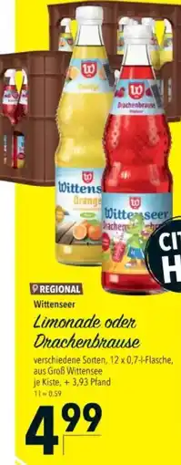 Citti Limonade oder Drachenbrause tilbud