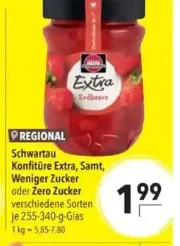 Citti Schwartau Konfitüre Extra, Samt, Weniger Zucker oder Zero Zucker tilbud