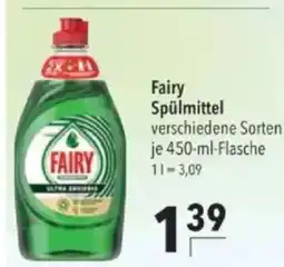 Citti Fairy Spülmittel tilbud