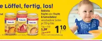 Citti Bebivita Frucht oder Frucht & Getreidebrei tilbud