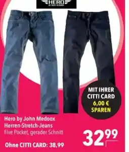 Citti Hero by John Medoox Herren-Stretch-Jeans tilbud