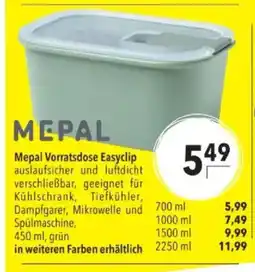 Citti Mepal Vorratsdose Easyclip tilbud