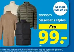 Lidl Esmara Sæsonens styles tilbud