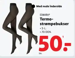 Lidl ESMARAⓇ Termo- strømpebukser tilbud