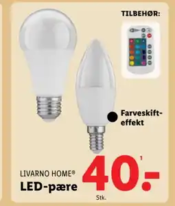 Lidl LIVARNO HOME® LED-pare tilbud