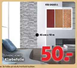 Lidl LIVARNO HOME® Klæbefolie tilbud