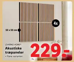 Lidl LIVARNO HOME® Akustiske træpaneler tilbud