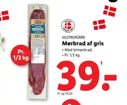 Lidl VILSTRUPGÅRD Mørbrad af gris tilbud
