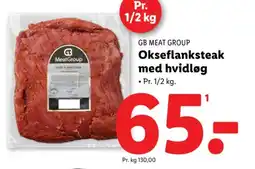 Lidl GB MEAT GROUP Okseflanksteak med hvidløg tilbud