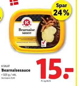 Lidl K-SALAT Bearnaisesauce tilbud