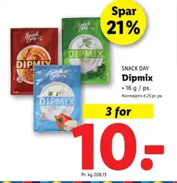 Lidl SNACK DAY Dipmix tilbud