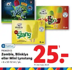 Lidl PREMIER IS Zombie, Blinklys eller Mini Lynstang tilbud