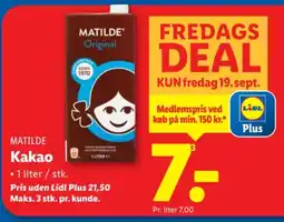 Lidl MATILDE Kakao tilbud