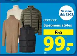 Lidl Esmara Sæsonens styles tilbud