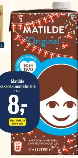 Føtex Matilde kakaoskummetmælk tilbud