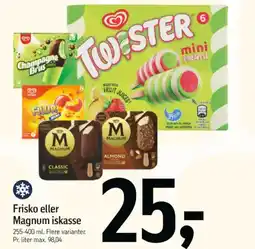Føtex Frisko eller Magnum iskasse tilbud