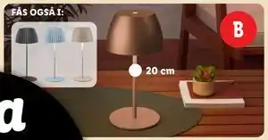 Lidl LED-bordlampe, DKK 69 tilbud