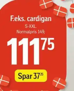 Føtex F.eks. cardigan tilbud