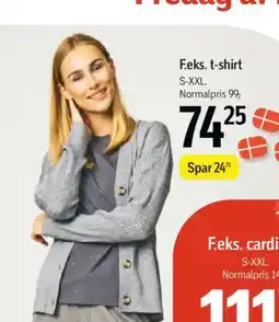 Føtex F.eks. t-shirt tilbud