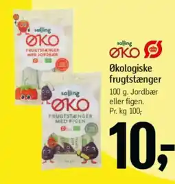 Føtex Salling σκό økologiske frugtstænger tilbud