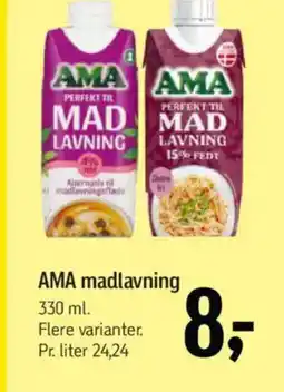 Føtex AMA madlavning tilbud