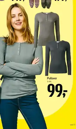 Føtex Pullover S-XXL. tilbud
