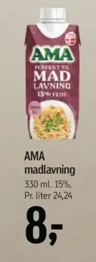 Føtex AMA madlavning tilbud