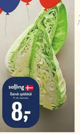Føtex Salling + dansk spidskål tilbud