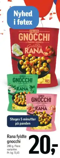 Føtex Rana fyldte gnocchi tilbud
