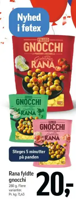 Føtex Rana fyldte gnocchi tilbud