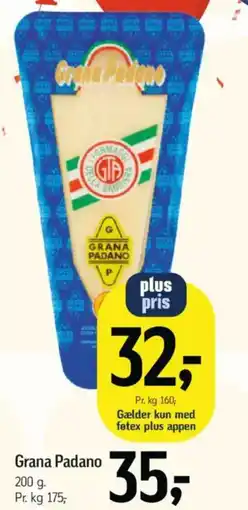 Føtex Grana Padano tilbud