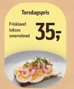 Føtex Frisklavet luksus smørrebrød tilbud