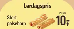 Føtex Lørdagspris Stort pølsehorn tilbud