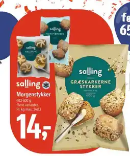 Føtex Salling morgenstykker tilbud