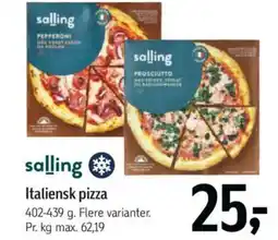 Føtex Salling italiensk pizza tilbud